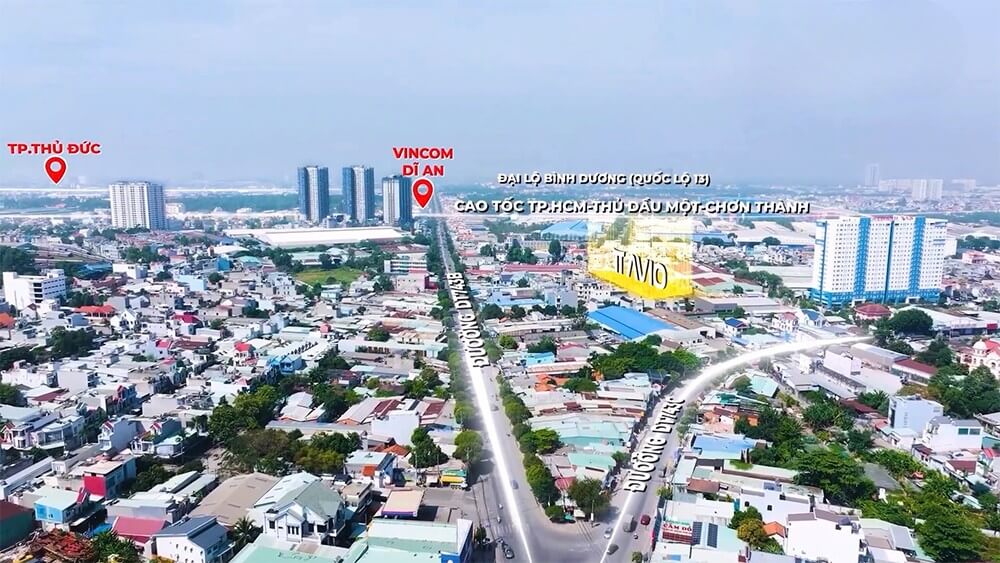 Dĩ An bứt phá hạ tầng – Cơ hội đón đầu tại TT Avio 2