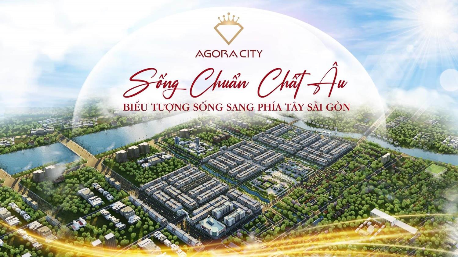 Quy mô 127ha của Agora City 2