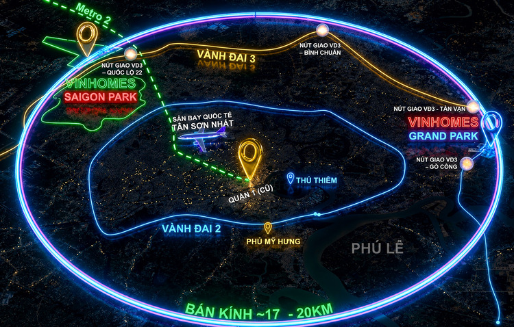 Vinhomes Saigon Park ở đâu